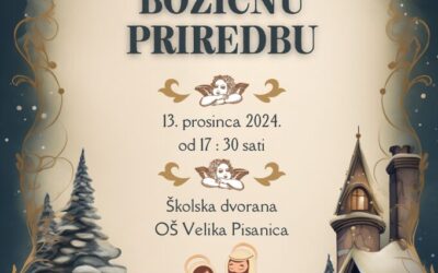 Božićna priredba i organizacija rada za 13. prosinca 2024. godine (petak)