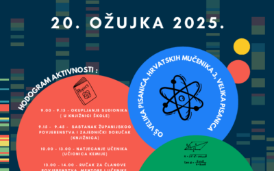 Najava Županijskog natjecanja iz fizike, 20. ožujka 2025. godine