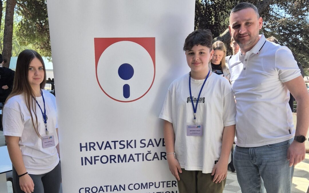 Veliki uspjeh naših učenika na Državnom natjecanju iz informatike!