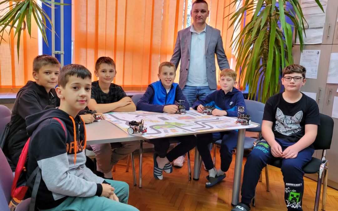 Veliki uspjeh mladih robotičara OŠ Velika Pisanica – 2. mjesto Regija Bjelovar – Croatian Makers Liga