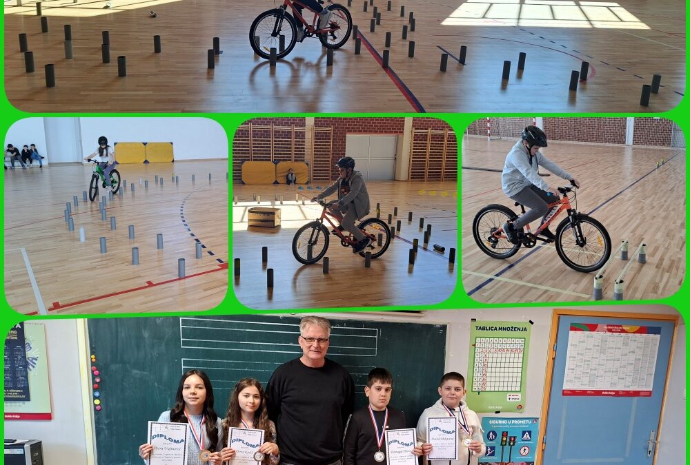 Školsko natjecanje iz Sigurno u prometu