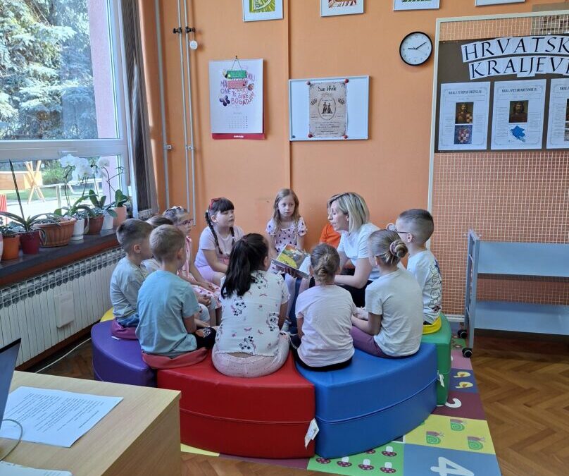 PREDŠKOLCI U POSJETU NAŠOJ ŠKOLI